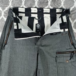Special Blend Revolver Snowboard Pants Men L Gray 15k Waterproof